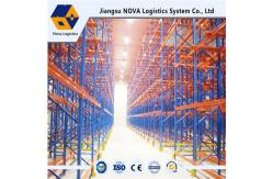 China Durable Drive Through Racking System Industrial Metal Storage Racks Automation Control supplier
