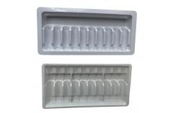 China Customized PET Tray Packaging For Drug Water Injection Bottles supplier