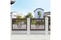China Matte Black Metal Aluminum Slat Pool Fencing Commerical Modern supplier