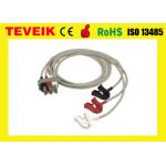  Medical Patient Monitor ECG cable M1603A EKG cable 3 leads Clip AHA for sale