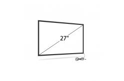 China USB IR Touch Screen Frame 27 Inch Infrared Multi Touch Screen 20 Points supplier
