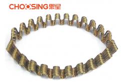 China 11 Gauge Zig Zag Sofa Springs Precut Curved Shape Excellent Rust Proof supplier