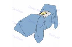 China Sterile Surgical C Section Drape With Fenestration Obsterics Gynecology Drape Pack supplier