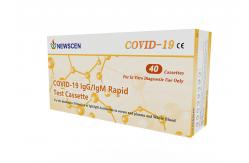 China 20 Minutes Immunochromatography IgG IgM Combo Coronavirus Test Kit supplier