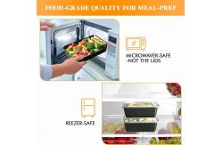 China Microwavable Take Out Pp Disposable Plastic Food Containers With Lid supplier