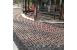 China Modular Entrance Non Slip Safety Matting Interlocking Carpet Entry Door Mats supplier