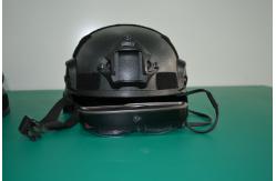 China Real Time Infrared Temperature Measuring Helmet / Smart Helmet Measures supplier