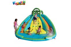 China Children Pool 1000D Inflatable Slip And Slide supplier