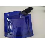 Customized Translucent Drink Juice Smoothie Stand Up Pouches Matte With Hang Hole