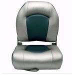 BASS SILVER / DEEP VEE BLUE FOLDING BOAT FISHING SEAT for sale