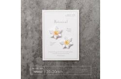 China Customizable Delicate Daffodil Iron-On Patch Lightweight Timeless Floral Upgrade for Bulk or Individual Purchase supplier