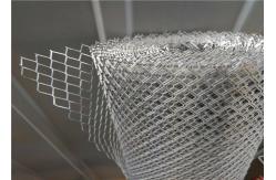 China Flattened Expanded Metal Wire Mesh / Expanded Mesh Screen Wear Resistance supplier