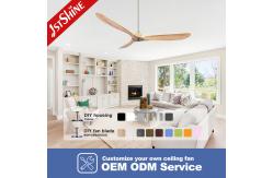 China 60 inches Modern Design Ceiling Fan with Remote Control and Natural Wind Install supplier