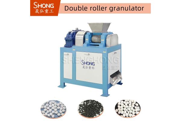 Roller Press Compound Fertilizer Granulator Machine With Oblate Shape