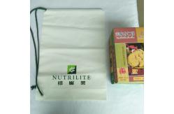 China SGS / STR / FDA Clear Plastic Drawstring Backpack Customized Various Styles supplier