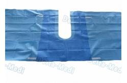 China Blue Disposable Split Sheet Sets , Single Universal Medical Surgical Kit supplier