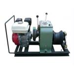 China supplier 3 Ton  cable winch with Honda engine for  electric power construction for sale