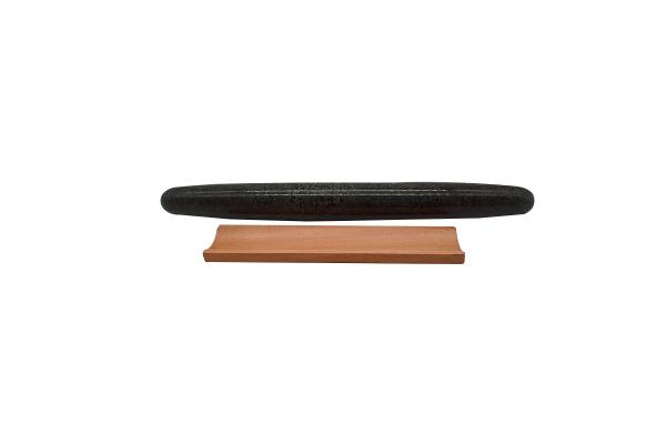 Long-Lasting Marble Rolling Pin with Wooden Handles for Dough Rolling