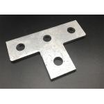 Galvanized Steel Channel T-shape Flat Plate Fitting for sale
