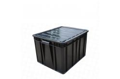 China Recycled Plastic ESD Safe Bins SMT Reel PP Component With Lid supplier