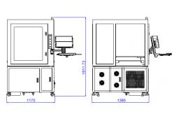 China Custom PCB FPC Circuit Board QR Code Laser Marking Machine supplier