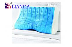 China Visco-Elastic Memory Foam Pillow Cooling Gel Contour Help Deep Sleep supplier