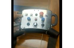 China 3 Button Industrial Radio Remote Control , 8.5cm 433 Mhz Universal Remote Control supplier