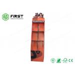 OEM Customized Foldable Cardboard POP Displays Cardboard Floor Display Stand