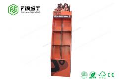 China OEM Customized Foldable Cardboard POP Displays Cardboard Floor Display Stand supplier