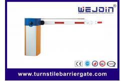 China IP44 Manual parking lot Boom Barrier Gate Arm With 2 Fence / 3 Fence supplier
