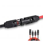 TPE Insulation Material Female Connector Solar Energy Extension Cable Available for sale