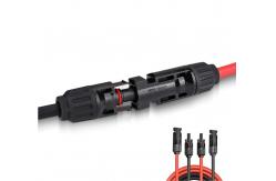 China TPE Insulation Material Female Connector Solar Energy Extension Cable Available supplier