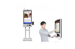China 27inch Touch Screen Self Ordering Kiosk machine With 80mm Printer Scanner supplier