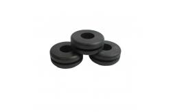 China Black or Customized Rubber Grommet - Round Shape for Various Industries supplier