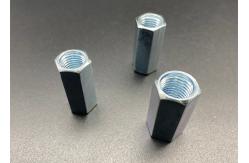 China M3 HDG Threaded Rod Connector Q235 Copper Hex Nuts supplier