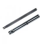 Hard Chrome Plating Parallel Twin Screw And Barrels Set For Co Rotating Extruder Screw Diameter 20mm-300mm for sale