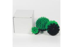 China 125mm SGS Nylon Green Drill Brush Scrub Pads Power Scrubber Cleaning Kit supplier