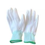 PU Electronic Work Anti Static Esd Glove With PVC Dot Coated for sale