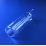 1100 °C Work Temperature Quartz Glass Fitting With Quartz Valves Long Lasting