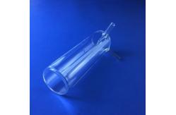 China 1100 °C Work Temperature Quartz Glass Fitting With Quartz Valves Long Lasting supplier