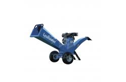 China 13HP Wood Chipper Shredder Double Sides Blades With Adjustable Discharge Chute supplier