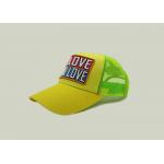 Children Yellow 5 Panel Trucker Cap With Words Of MY LOVE YOUR LOVE for sale