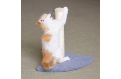 China OEM Eco Friendly 13.39 Fabric Cat Scratching Post supplier