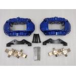 GT4 Auto Parts Blue 4 Pot Brake Caliper Black Adapter For Tesla for sale