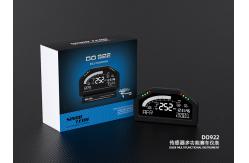 China LCD Display ABS 16VDC Bluetooth Race Car Gauges 6.5 Inch supplier
