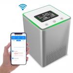 Indoor Radon Smart Sensor Gas Detector WiFi Monitoring With Audible Alert for sale