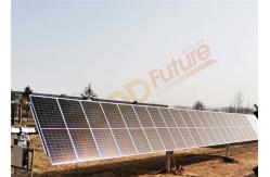 China HWL Automatic Solar Tracker 90 Modules Single Axis Tracker supplier