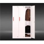 Metal Employee Staff 3 Doors CE Steel Locker Cabinet for sale