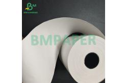 China 48 65 GSM Papier Termiczny White Large Roll Thermal Paper Credit Card Machine supplier