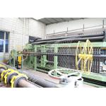 3.2mm Wire 80x100mm Adjustable Gabion Mesh Machine 195m/h Mesh Output for sale